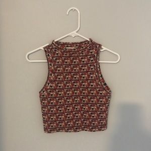 Zara knit crop top